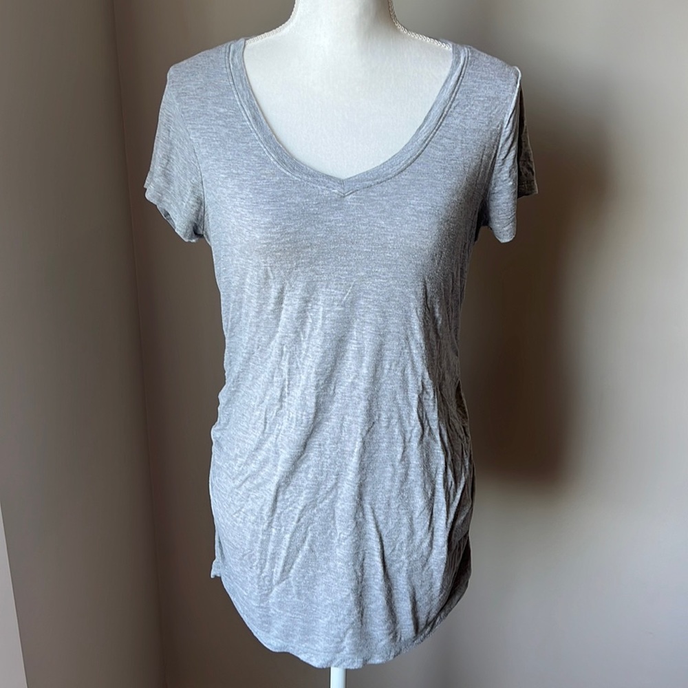 5/$25 Paisley Sky Maternity Shirt